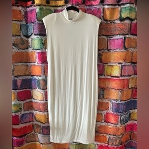 Good American Power Shaping Ivory Dress